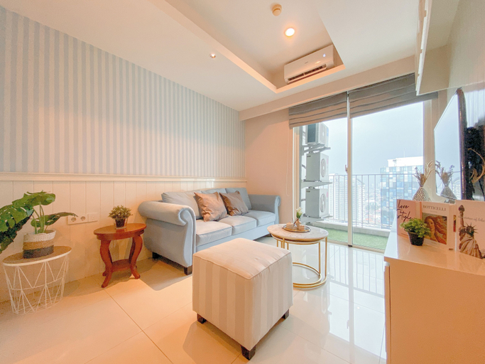 Living area 4, Cozy Living 2Br Apartment Casa Grande Residence, South Jakarta