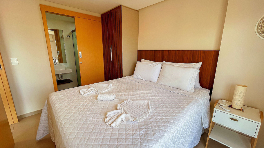 Bedroom 3, Flat Oceânica Frente Mar - By Almare, João Pessoa