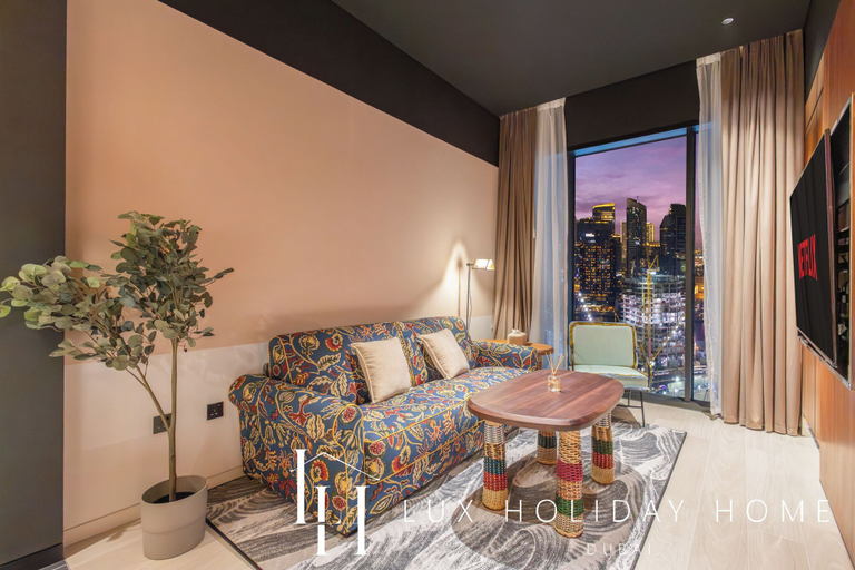 Living area 2, LUX | The Five Star Modern Suite, Dubai