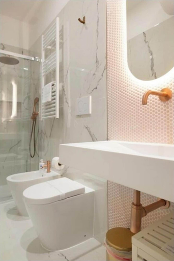 Bathroom 2, Vatican Design Suites, Rome