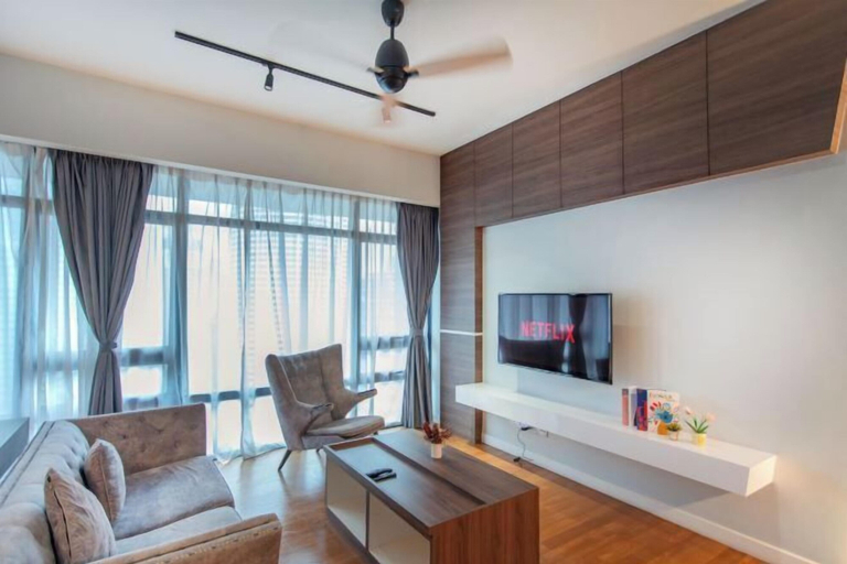 Living area, Anggun Residence Kuala Lumpur by Cobnb, Kuala Lumpur