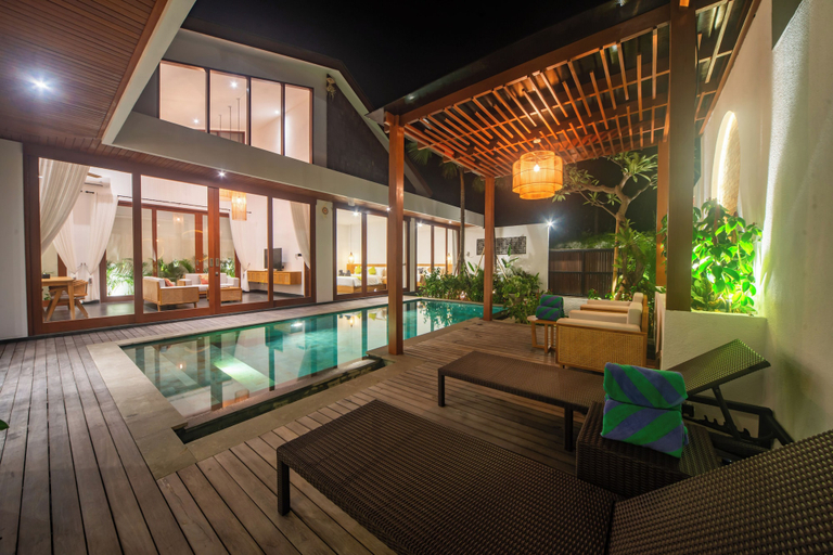 Terrace/patio 5, 3BedRoom Lucky Lotus Villa Private Pool, Denpasar