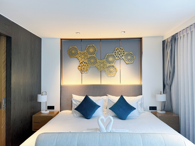 Room 3, SeaView Stay Walk to Waterpark Town C137, Pulau Phuket