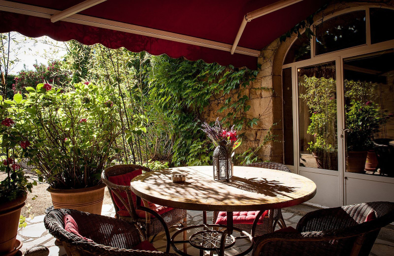 Terrace/patio 2, Le Mas Bleu, Ardèche