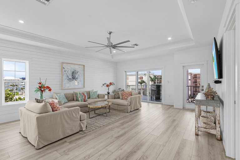 Living area 5, 673 White Sands Retreat: Bay Views, Pool, Elevator 5 Bedroom Home, Lee