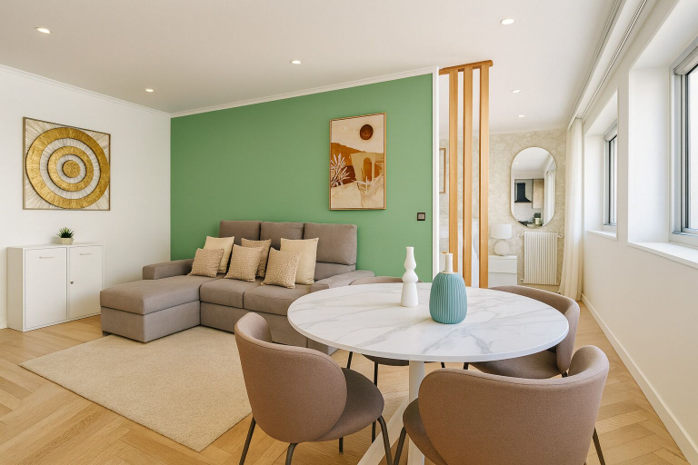 Living area 4, Appartement charmant au coeur du 16eme, Hauts-de-Seine