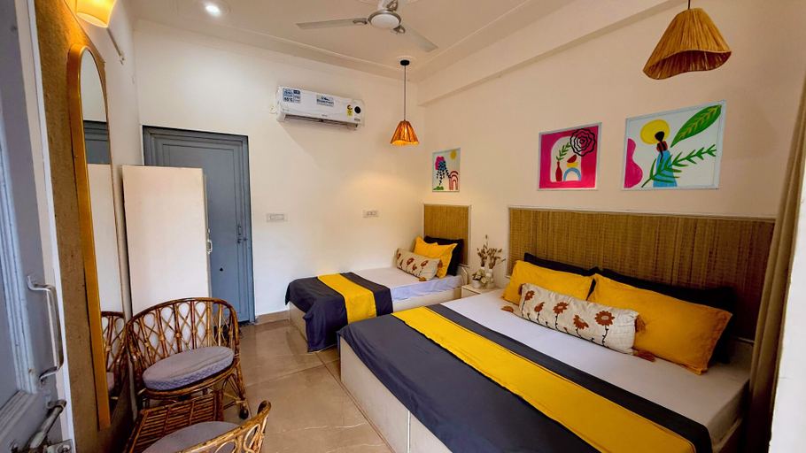 Bedroom 3, Bunk Hostel Rishikesh, Garhwal
