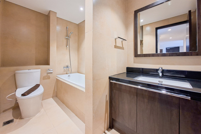 Bathroom 4, Exclusive And Modern 2Br Apartment Branz Bsd City, South Tangerang