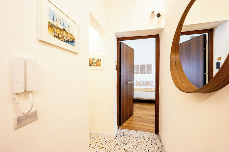 Interior entrance