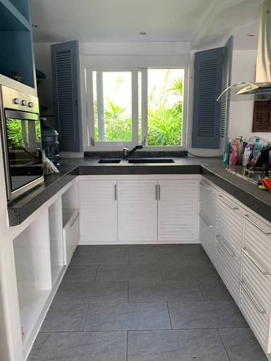 Private kitchen, 2BR Pool Villa Oasis Garden V198, Ko Samui