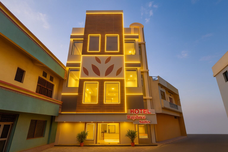 Front of property 2, Hotel Rajshree Suites - 1 KMs from Shri Mahakaleshwar Temple, Ujjain