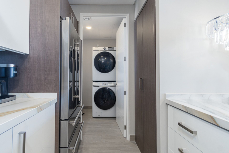 Laundry, Modish 2 BR Condo at Encantame Towers Velero 2204, Puerto Peñasco
