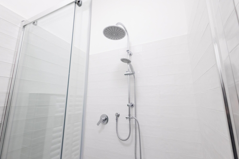 Bathroom shower, The rose of pyramid, Rome
