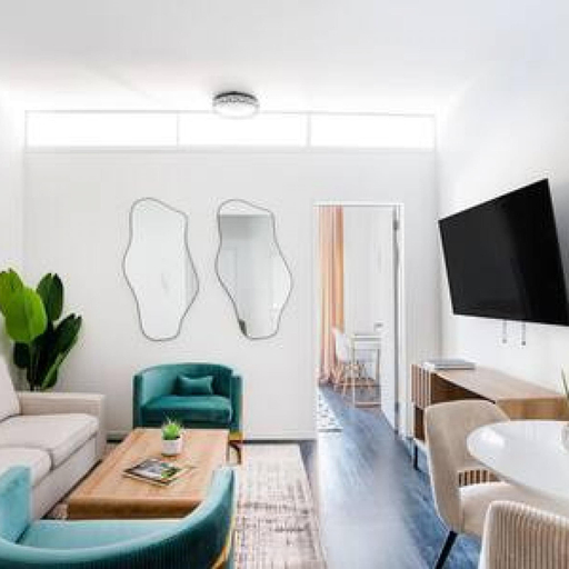 Bedroom 1, 444-4c Newly Renovated Studio in Hell s Kitchen, New York