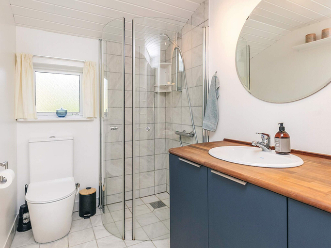 Bathroom, 6 Person Holiday Home in Thisted, Thisted