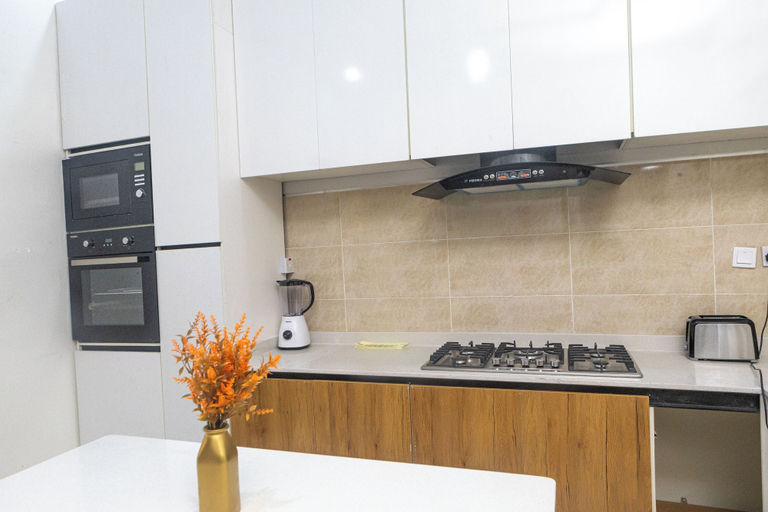 Private kitchen 2, Fortified 4 Bedroom Home, Eti-Osa