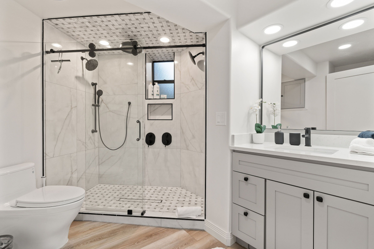 Bathroom 5, Eagle Estate: Pool, Spa, Pickleball, Sleeps 16 by RedAwning, Salt Lake