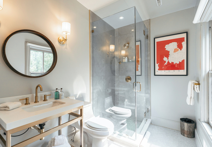 Bathroom 2, Amaya Bed&Breakfast, Greene