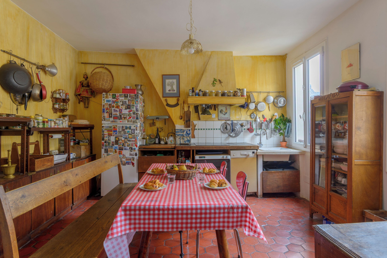 Private kitchen 2, Paris Marais Keller residence, Paris