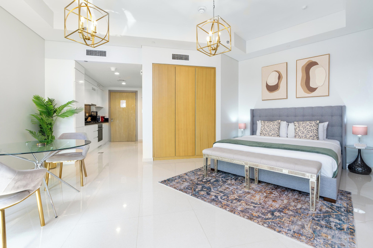 Bedroom 3, Lux BnB Aykon Tower Skyline Views, Dubai