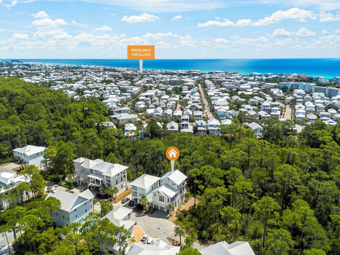 Aerial view 2, 30A Beach House - Mia's Beach House, Walton