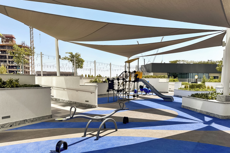 Children's play area - outdoor 5, PVH - Stylish 1BR with Study - The Crest, Dubai