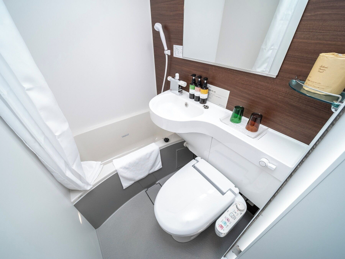 Bathroom 3, Super Hotel Premier Namba Shinsaibashi Natural Hot Spring, Osaka