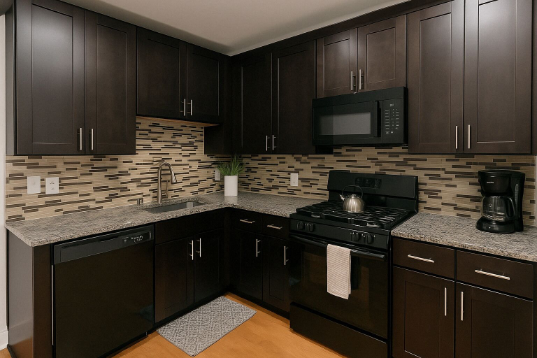 Private kitchen, Comfy 3BR Retreat, Cook