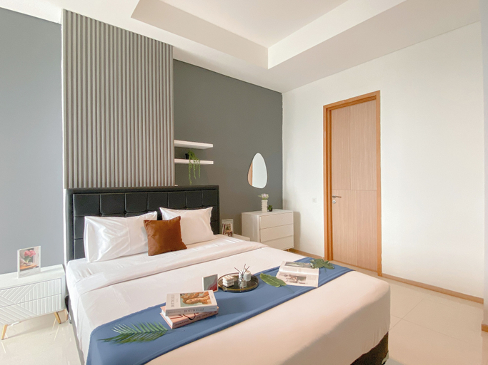 Room 3, Modern Monochromatic 2Br Near Lrt Station At Apartment Samara Suites, Jakarta Selatan