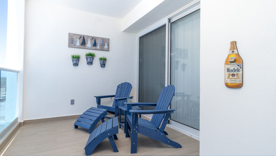 Terrace/patio 4, Perfect Family 2 Bedroom Condo Encantame Viento 504, Puerto Peñasco