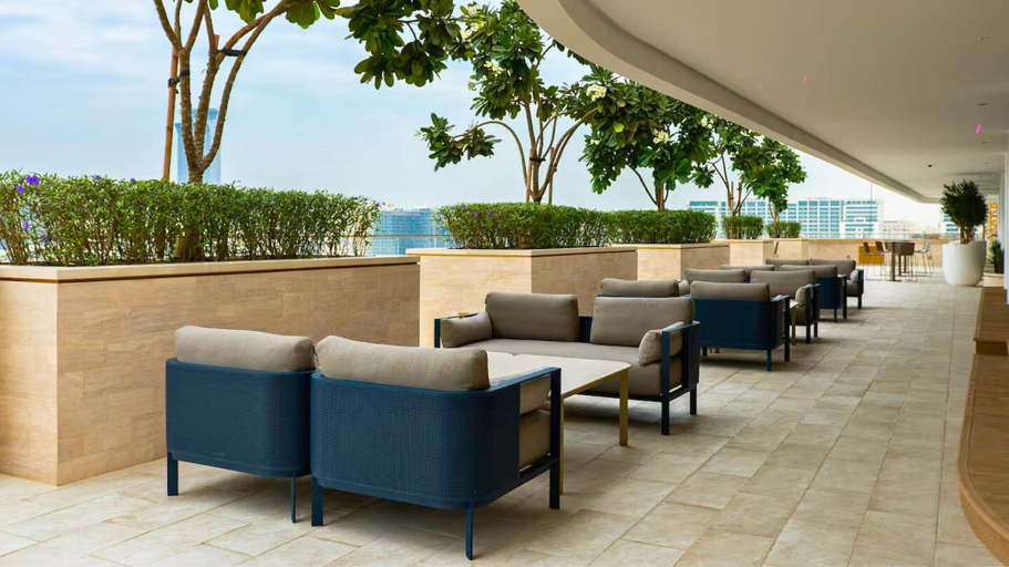 Rooftop terrace, Grand Bleu Residences - Dubai Harbour, Dubai