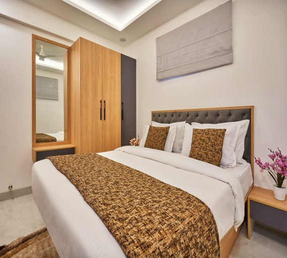 Bedroom 3, Drizzle Resort, Satara