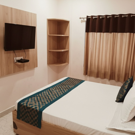 Room 4, Hotel Radhika, Gir Somnath
