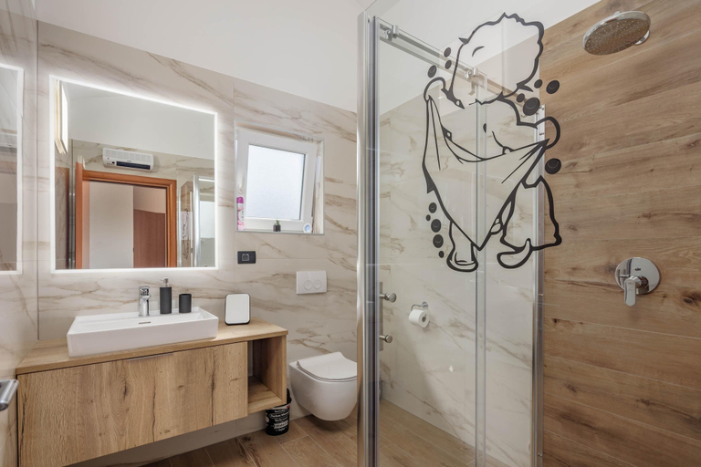 Bathroom 3, Pool House Beba Tribalj Lake, Vinodolska