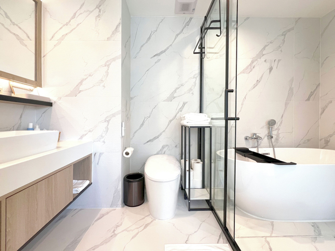 Bathroom 5, 1BR 5Min Walk to BeachPool&Gym C243, Pulau Phuket