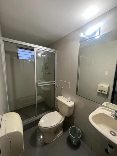 Bathroom, Axha Hostel, Panamá