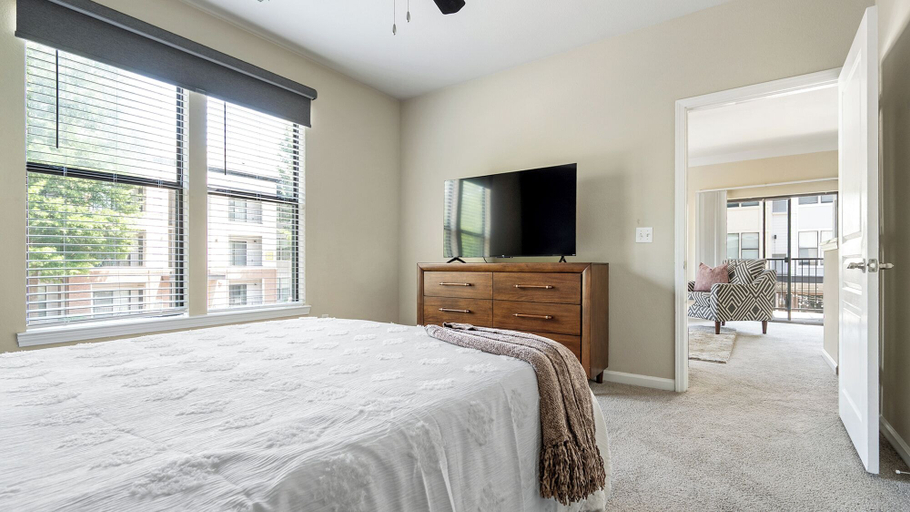Bedroom 2,  Landing Furnished Apartments - Charlotte Northlake, Mecklenburg