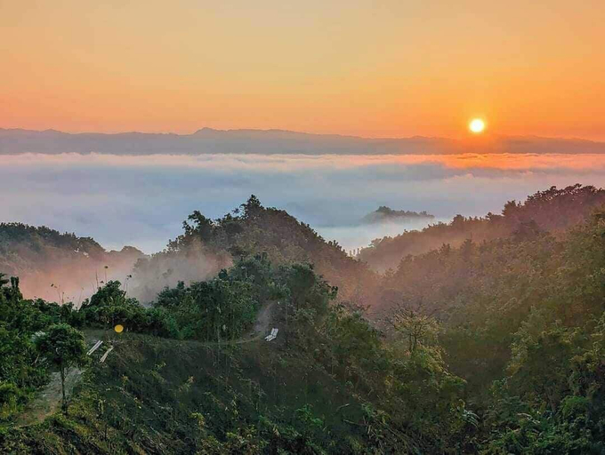 View from room, Mirinja Valley Megh Machang Resort, Bandarbon