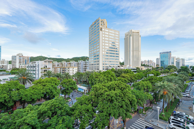 View from room 5, Xiangwang Meisu Hotel, Zhuhai