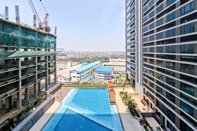 View from room, Modern Look Studio At Collins Boulevard Apartment, Tangerang