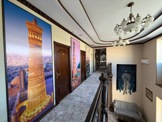Interior entrance, Pakhlavon Boutique Hotel, Xiva