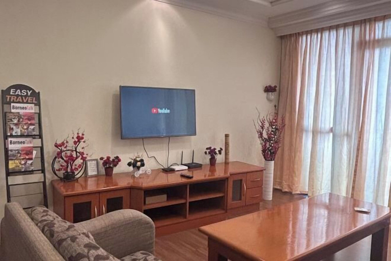 Living area, Nicely Riverbank suites 405 @Riverview, Kuching