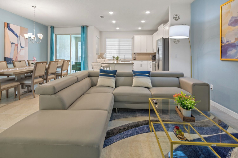 Living area 4, Orlando Adventure Awaits 4BR Townhouse, Osceola
