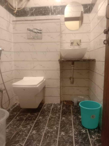 Bathroom 2, Hotel C S Inn, Agra