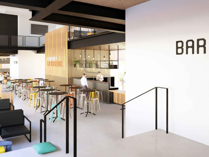 Lounge, HI Poitiers - La Caserne, Vienne