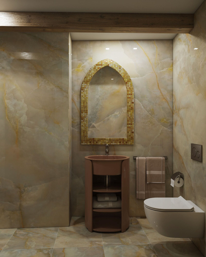 Bathroom 2, Hotel Riva, Venezia