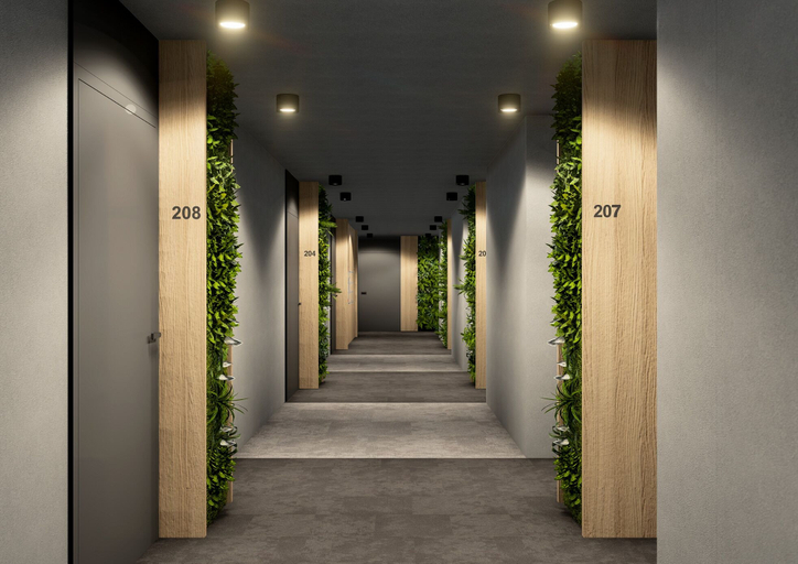 Hallway 4, WE Hotel Expo Prague, Praha 18