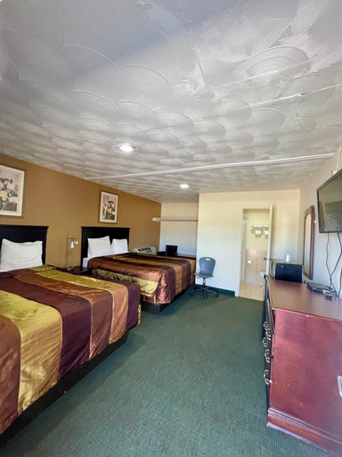 Bedroom 4, Western Skies Motel, Dallas