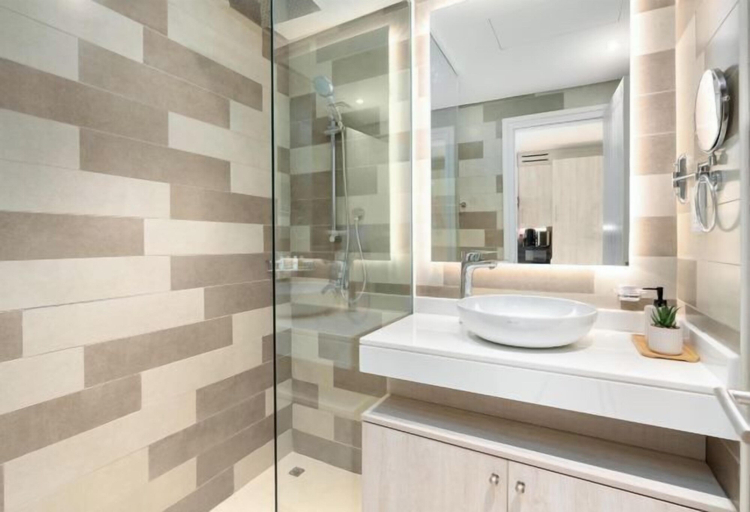 Bathroom 3, Luxurious Studio In The Palm I Direct Beach Access, Dubai