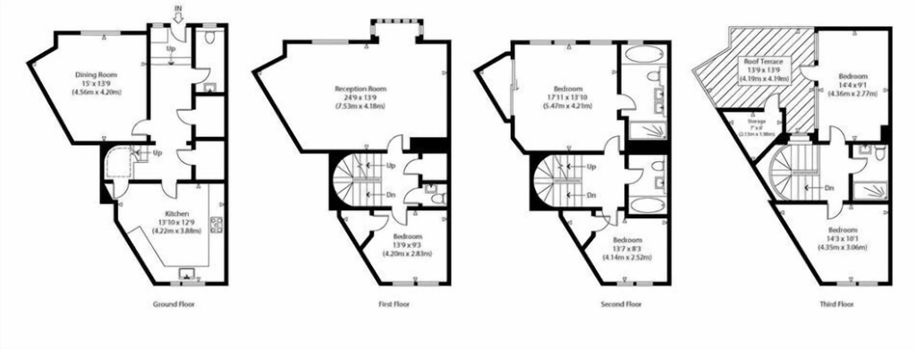Room 2, Luxury Villa 6 Bedrooms Next to Marble Arch, London